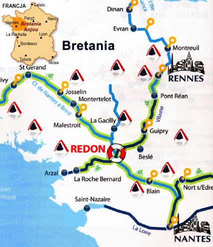 bretania mapa