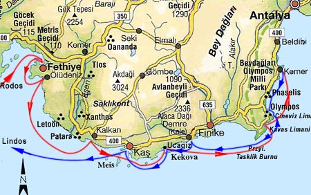 mapa turcja2008