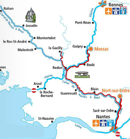 relacje 2010 bretania mapa
