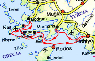 turcja 2007 mapa